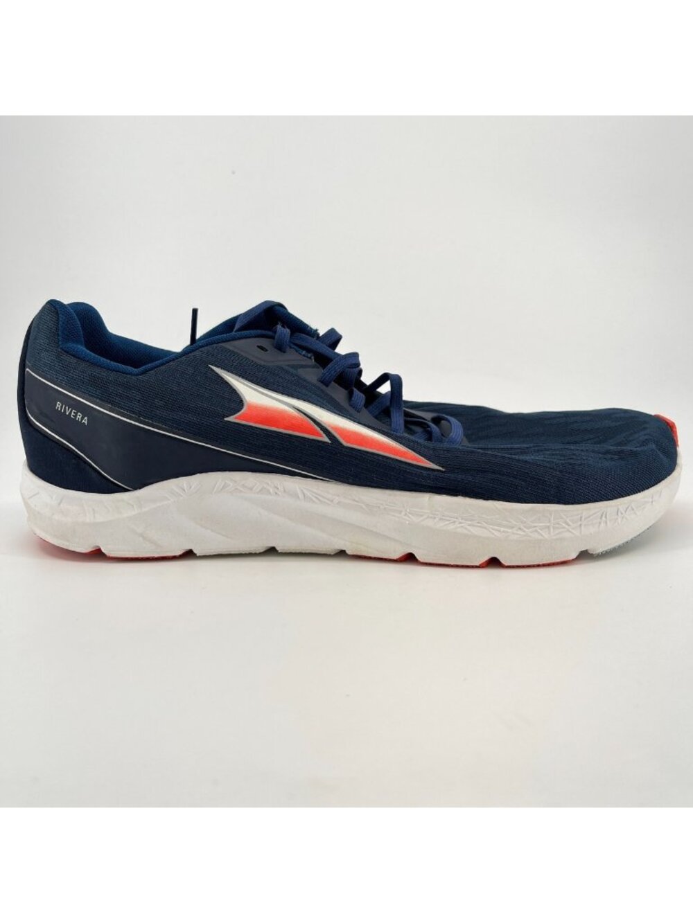 Altra Rivera Mens Size 11.5 Blue White Athletic Running Walking Shoes Sneakers
